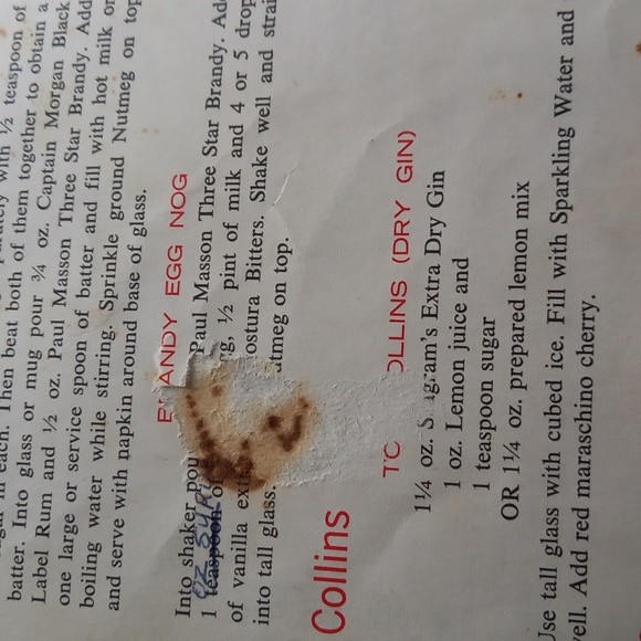 Vintage Seagram's bartender manual - Picture 5 of 7